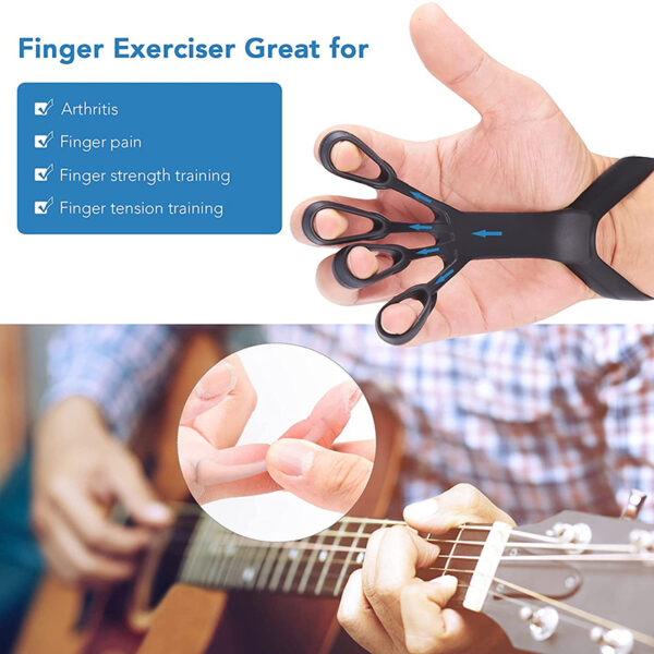 Silicone Grip Device Finger Exercise Stretcher Arthritis Hand - Image 8