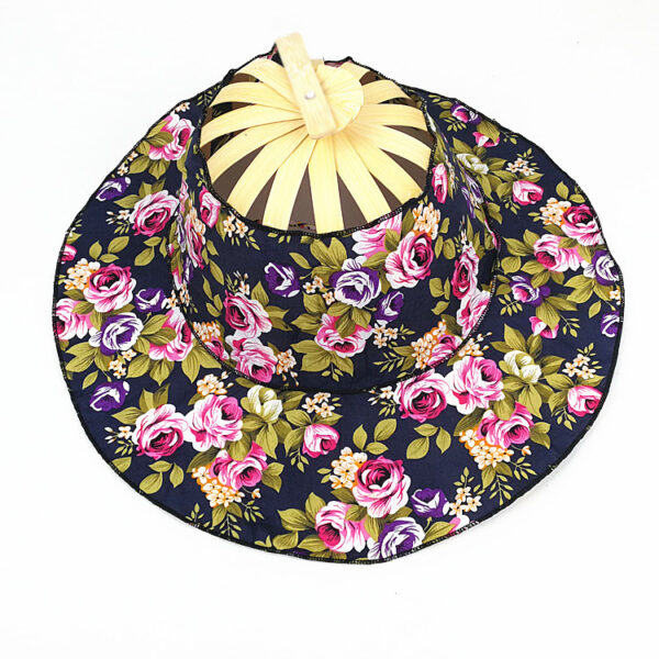 Fan Hat Folding Portable All-match Beach Hat Sun Hat Folding Fan Hat - Image 7