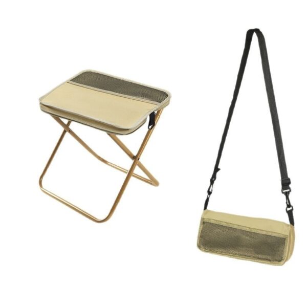 Outdoor Backpack Handbag Folding Chair Leisure Portable Pocket - Image 6